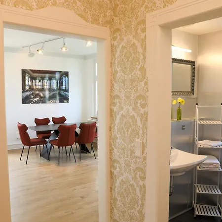 דירה Grosse In Jugendstil-villa, Kassel-bad Wilhelmshoehe Am Unesco-bergpark, Herkulesblick, 3 Schlafzimmer, Boxspring-betten, Bis 8 Personen, Balkon, Kostenfreie Parkplaetze - Art City-studio 11