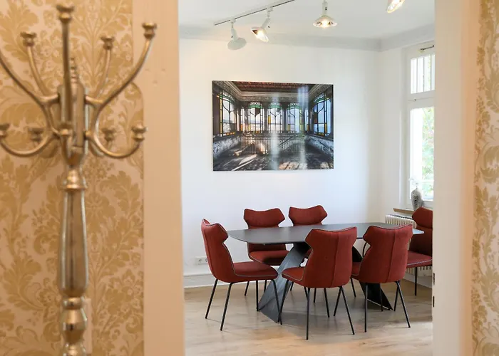 Grosse In Jugendstil-villa, Kassel-bad Wilhelmshoehe Am Unesco-bergpark, Herkulesblick, 3 Schlafzimmer, Boxspring-betten, Bis 8 Personen, Balkon, Kostenfreie Parkplaetze - Art City-studio 11 Apartment *